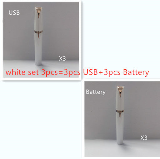 Mini Electric Eyebrow Trimmer Pen