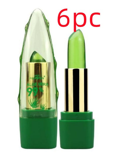 Aloe Vera Gel Color Changing Lipstick Gloss Moisturizer