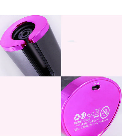 Rechargeable Hair Curling Iron