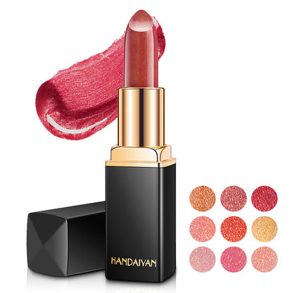 Shiny Metallic Color-Changing Lipstick