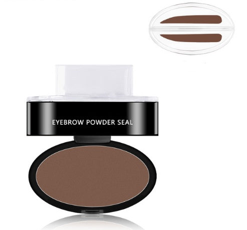 Eyebrow Powder Stamp Tint Stencil Kit Cosmetics Professional Makeup 