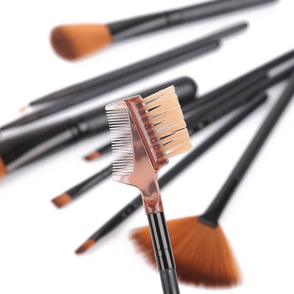 12pcs Makeup Brush Set for Face & Eyes