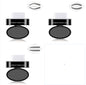 Eyebrow Powder Stamp Tint Stencil Kit Cosmetics Professional Makeup 