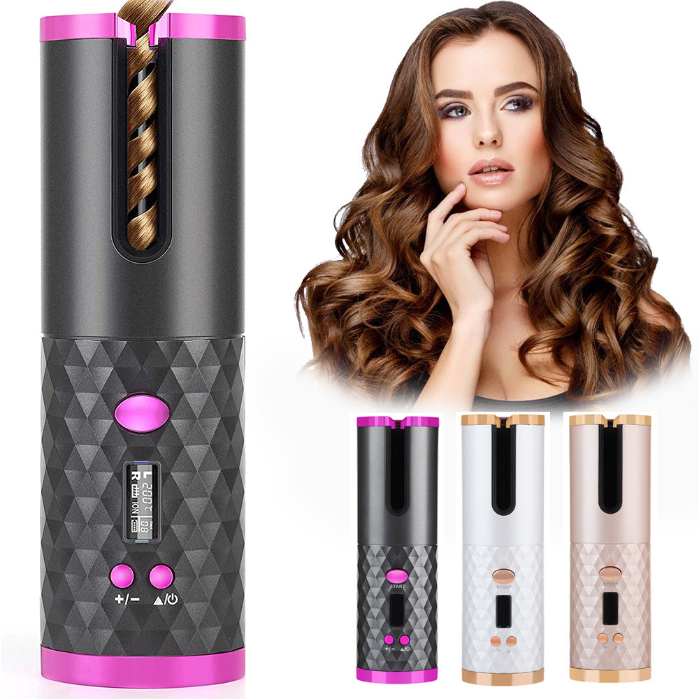 Rechargeable Hair Curling Iron