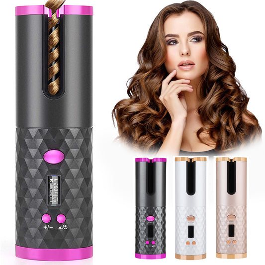 Rechargeable Hair Curling Iron